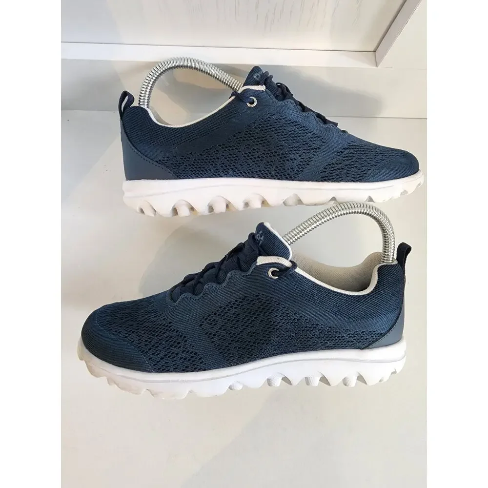 Propet TravelActiv Women's‎ Sz. 7 Sneakers Navy Lace
